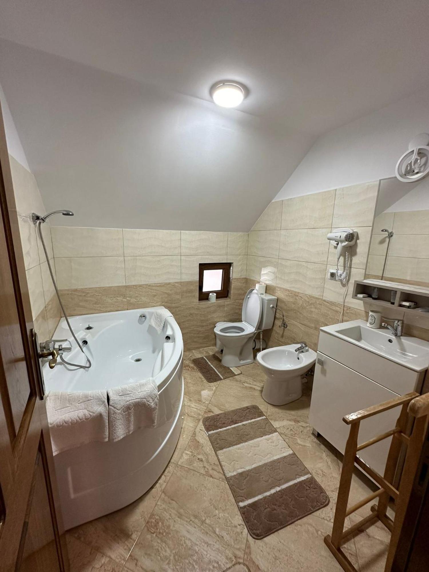 Casa Dacului Hotel Petrova Bagian luar foto